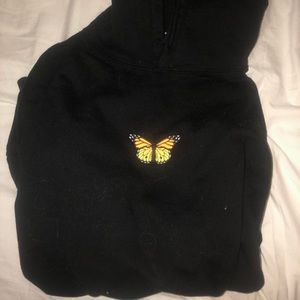 Brandy Melville butterfly sweatshirt